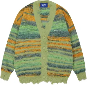 Aelfric Eden Cardigan Sweater Open Front Casual Knit Cardigans Pinstripe Fashion Sweaters Y2k 2025 Outfits