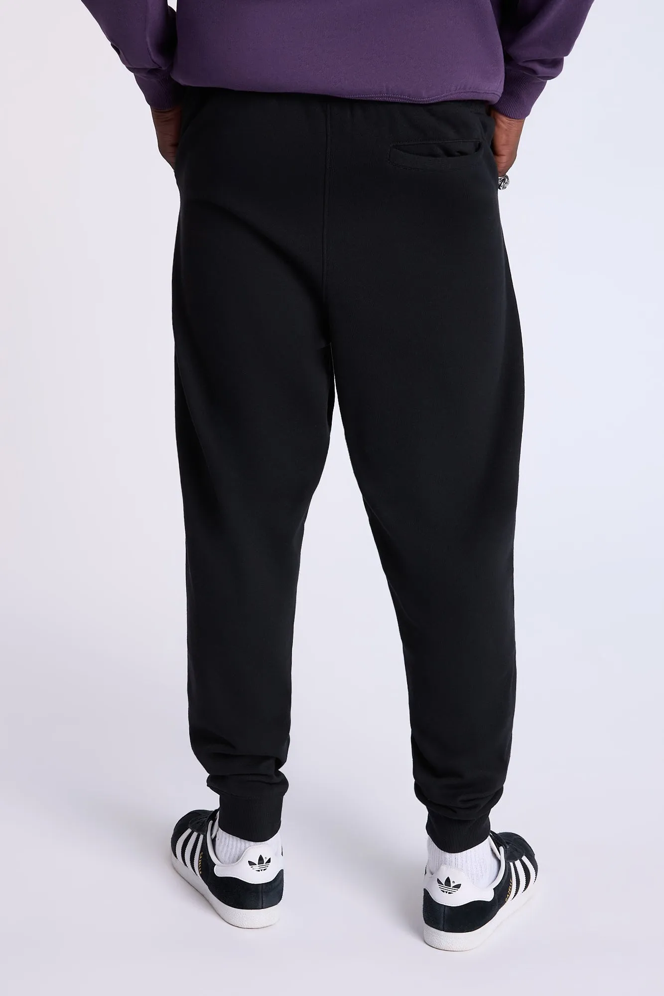 Arsenic Mens Rose Graphic Fleece Jogger