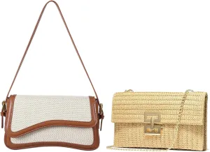 Beach Bag Summer Purse Straw Purses