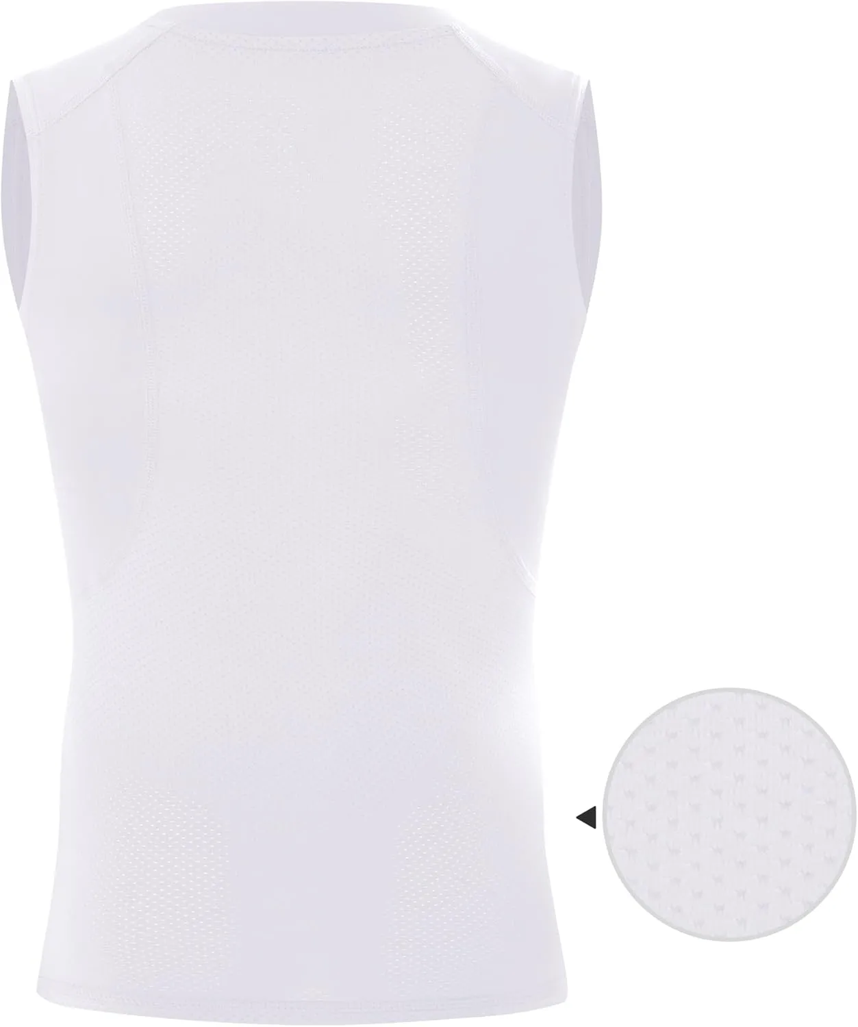 Blueleaf Boys Sleeveless Compression Shirt Youth Mesh Back Tank Tops Kids Athletic Basketball Undershirts