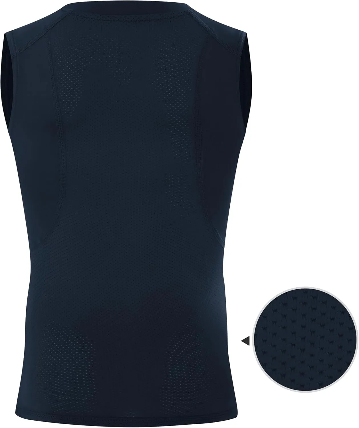Blueleaf Boys Sleeveless Compression Shirt Youth Mesh Back Tank Tops Kids Athletic Basketball Undershirts