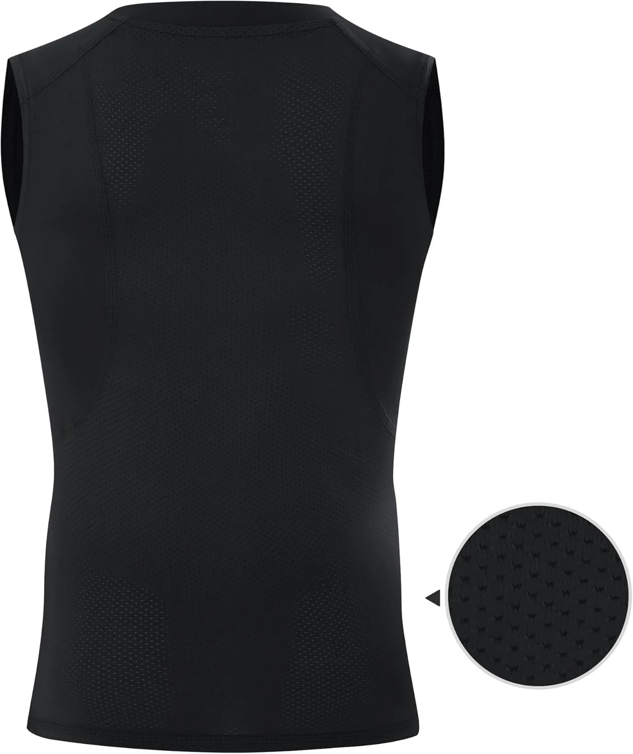 Blueleaf Boys Sleeveless Compression Shirt Youth Mesh Back Tank Tops Kids Athletic Basketball Undershirts