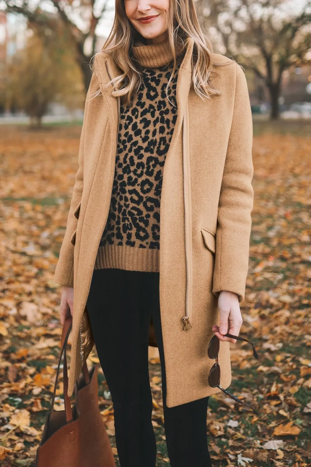 BZB Womens Long Coat Classic Open Front Zip Up Casual Winter Wool Blend Over Pea Coats Long Jackets