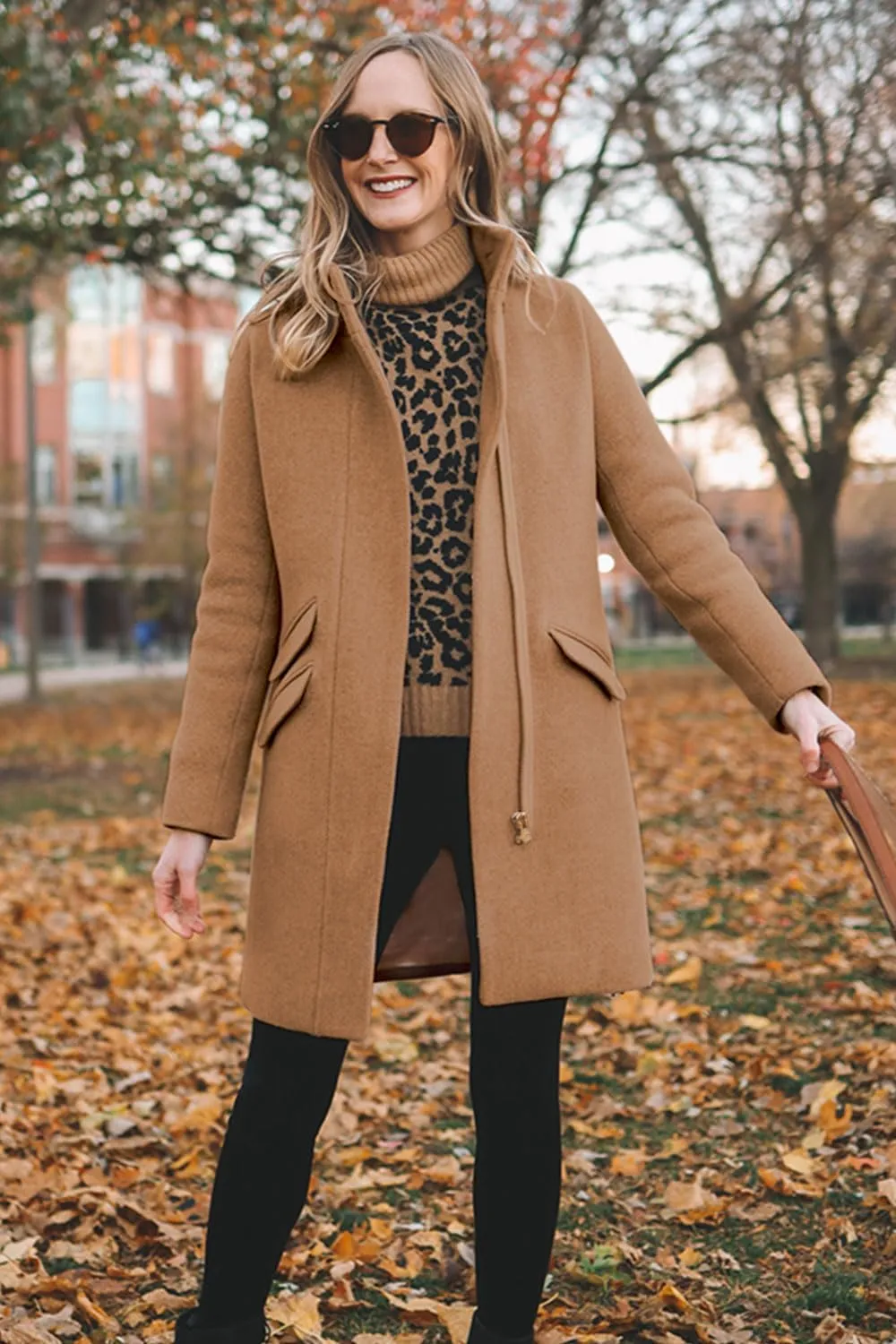 BZB Womens Long Coat Classic Open Front Zip Up Casual Winter Wool Blend Over Pea Coats Long Jackets