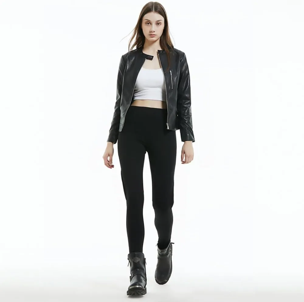 LOMENG Motorcycle Pants wear Resistant Pants Slim Fit All Season with CE Knee Hip Removable Armored for Women