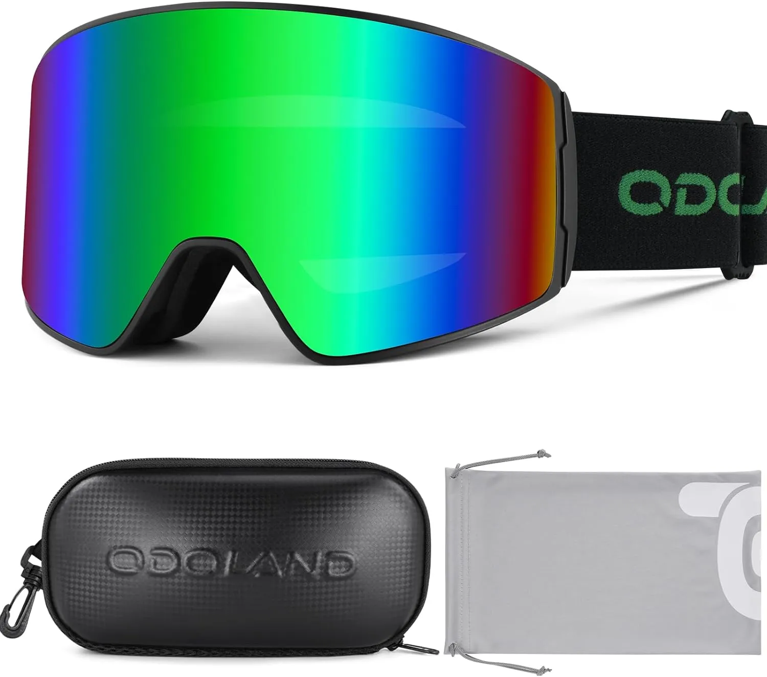 Masque de Ski Lunettes de Snowboard Cylindriques | Anti-UV400 Anti-Bue Coupe-Vent | Homme Femme Adolescent | Fitnessterapy