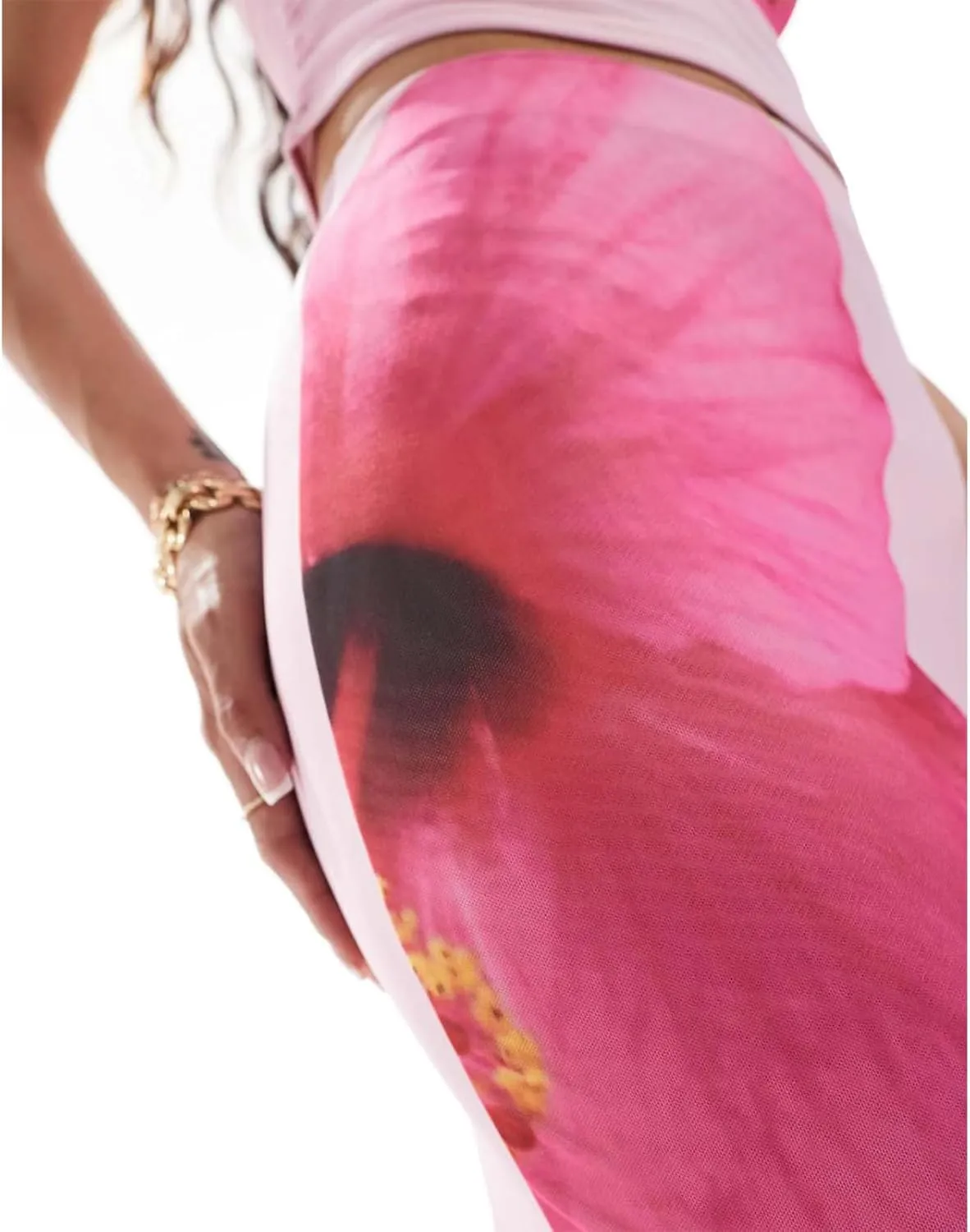 Meiweileya Womens Y2k Ruffle Tank Top Maxi Skirt 2 Piece Sets Silk Floral Crop Sleeveless Dress Going Out Cocktail Club