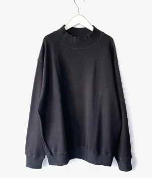 MHL./SOFT WOOL JERSEY TOP (BLACK)