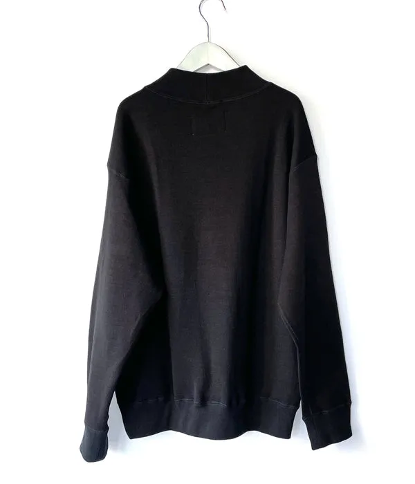 MHL./SOFT WOOL JERSEY TOP (BLACK)
