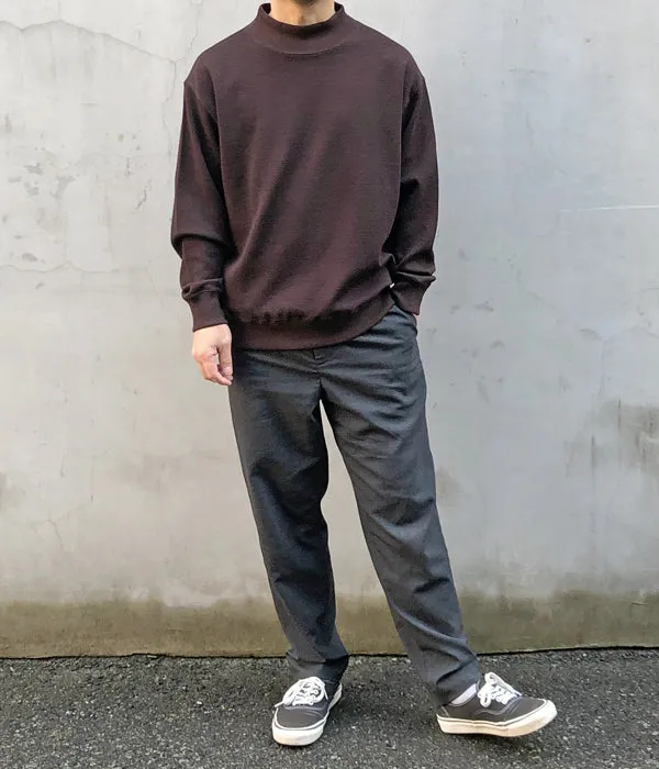 MHL./SOFT WOOL JERSEY TOP (BROWN)
