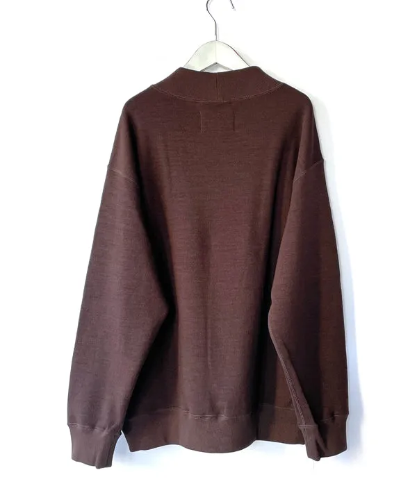 MHL./SOFT WOOL JERSEY TOP (BROWN)