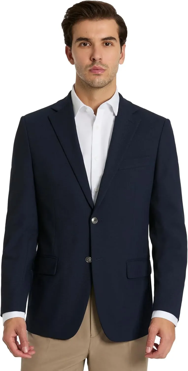 Michael Kors Mens Twill Koop Classic Sport Coat, Performance Fabric for Comfort, Timeless Style for Business & Casual Wear