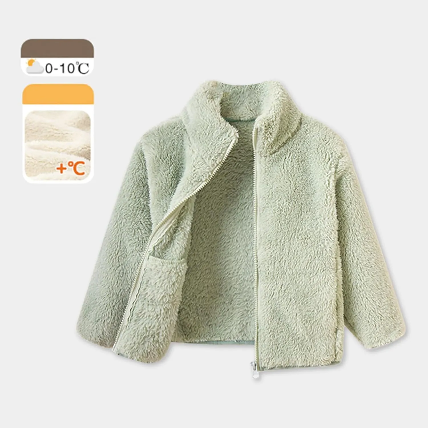 Newborn Baby Girls Warm Cloak Coat Cute Winter Furry Cape Jacket Fluffy Fleece Outwear Long Sleeve Sweet Outfit with Bowknot