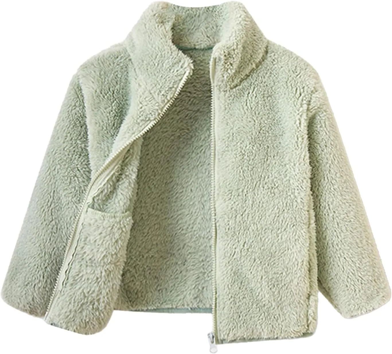 Newborn Baby Girls Warm Cloak Coat Cute Winter Furry Cape Jacket Fluffy Fleece Outwear Long Sleeve Sweet Outfit with Bowknot