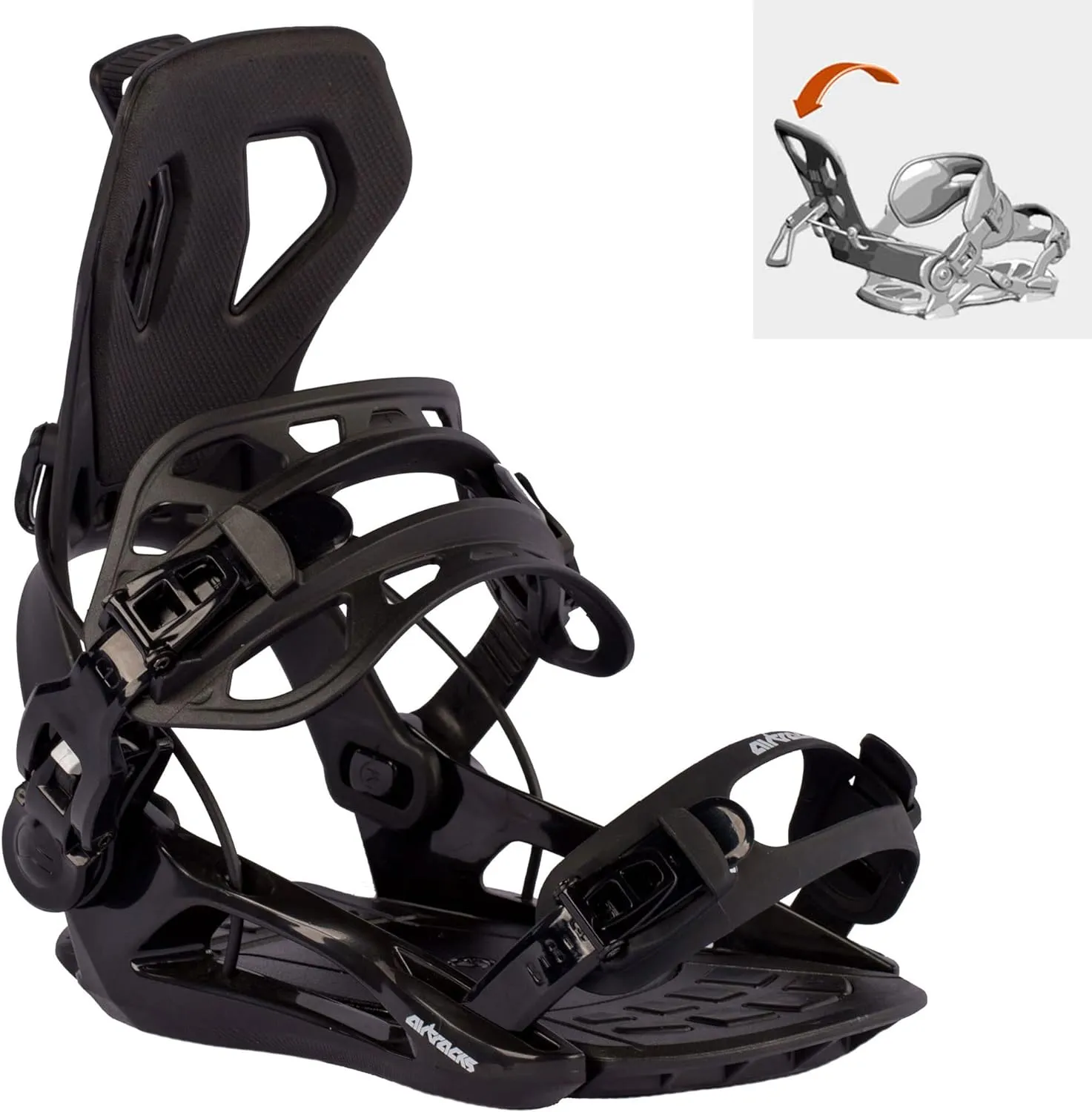 Planche de Snowboard AIRTRACKS Data Zero Rocker Wide - Fitnessterapy