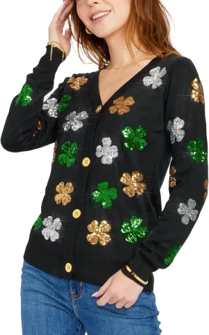 Tipsy Elves Women's St. Patrick's Day Cardigans - Comfy Loungewear for Irish Pride