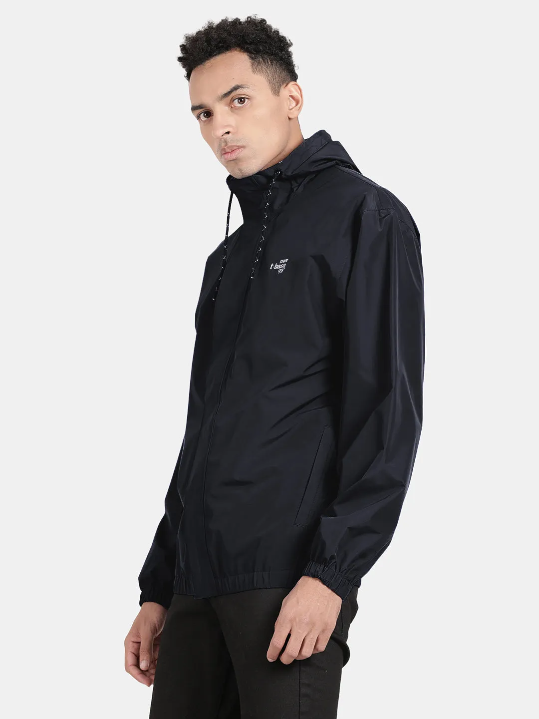 Waterproof Seam Sealed Rainwear Jacket : Navy