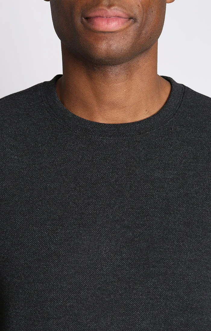 Wool Blend Soft Long Sleeve Crewneck