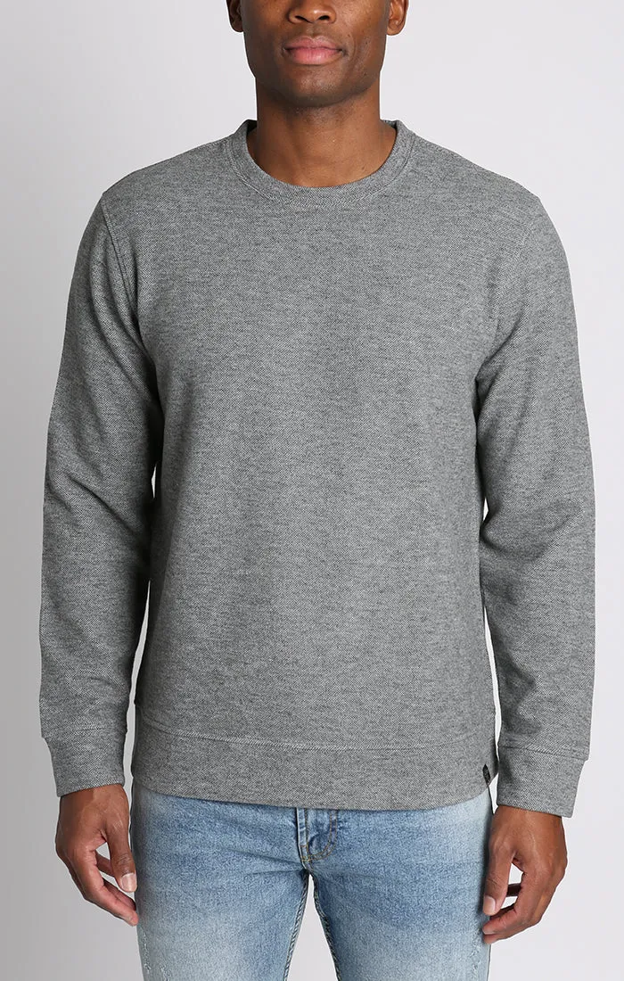 Wool Blend Soft Long Sleeve Crewneck