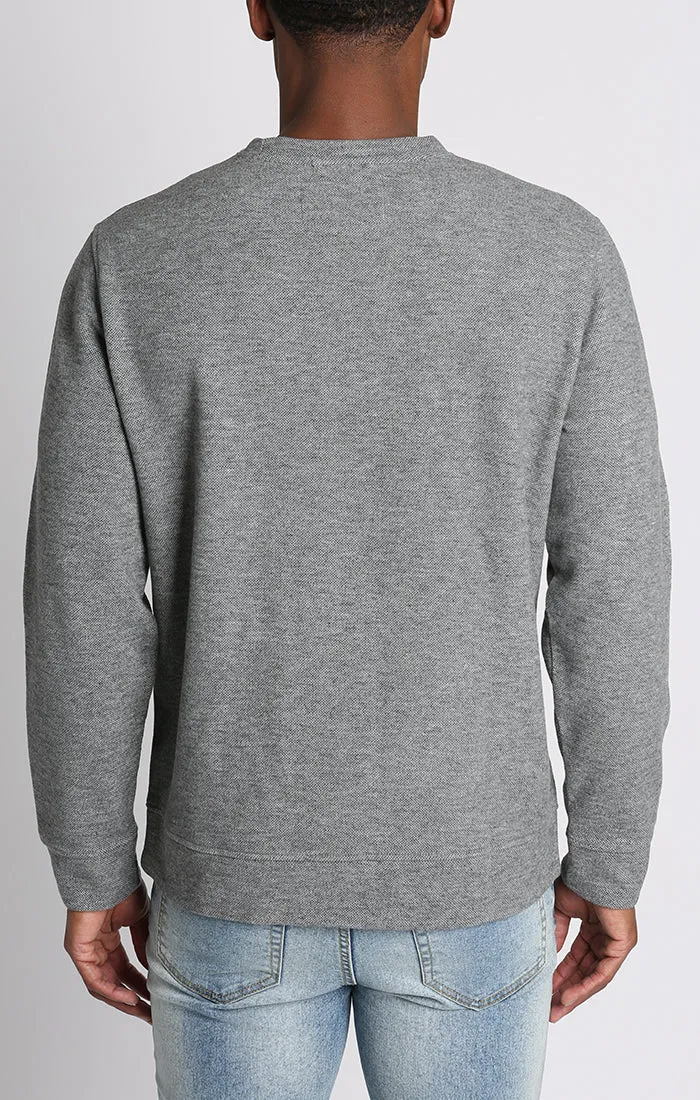 Wool Blend Soft Long Sleeve Crewneck