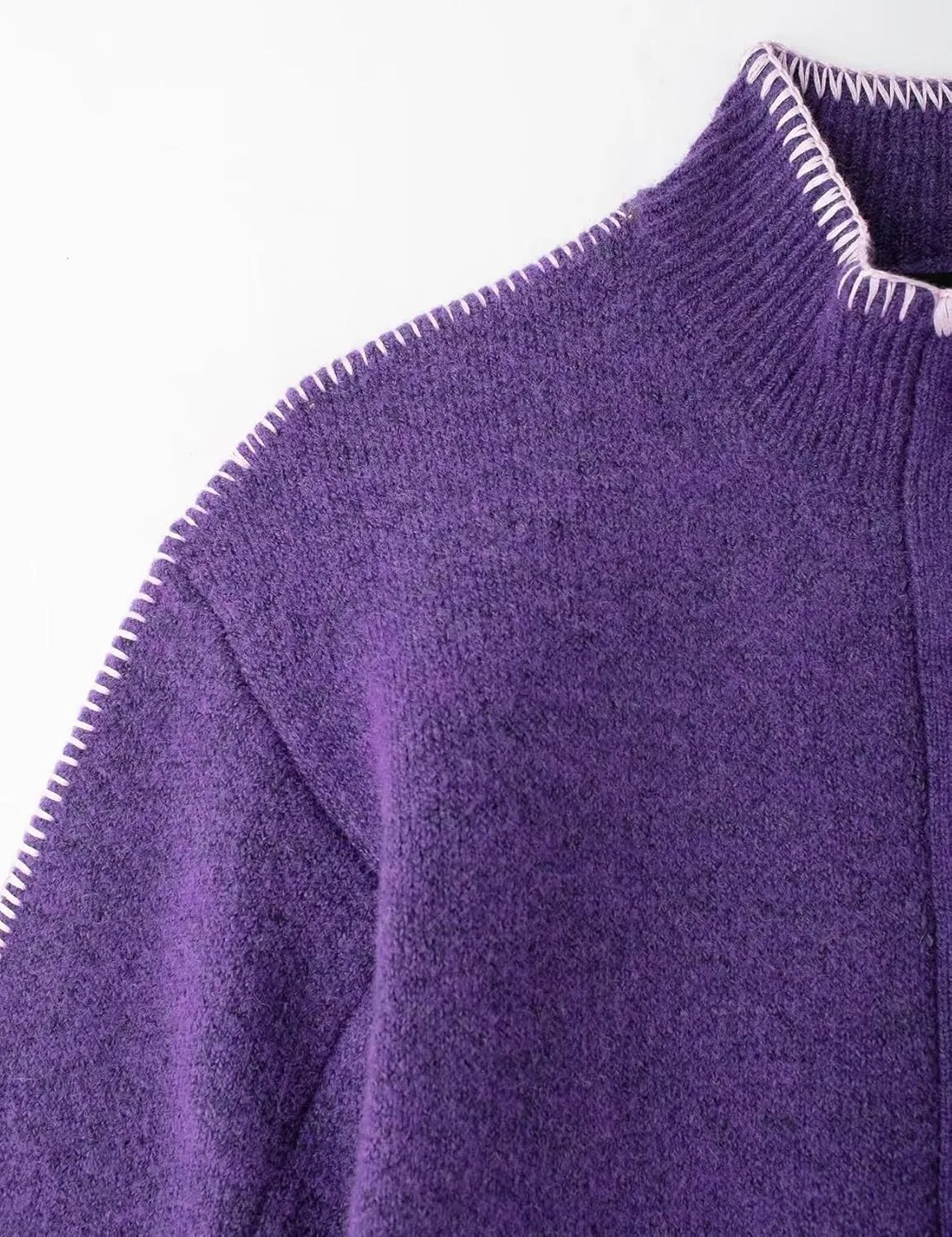 Yimoon Womens Casual Cropped Cardigan Sweater Button Down Long Sleeve Chunky Knitted Cardigan Outwear