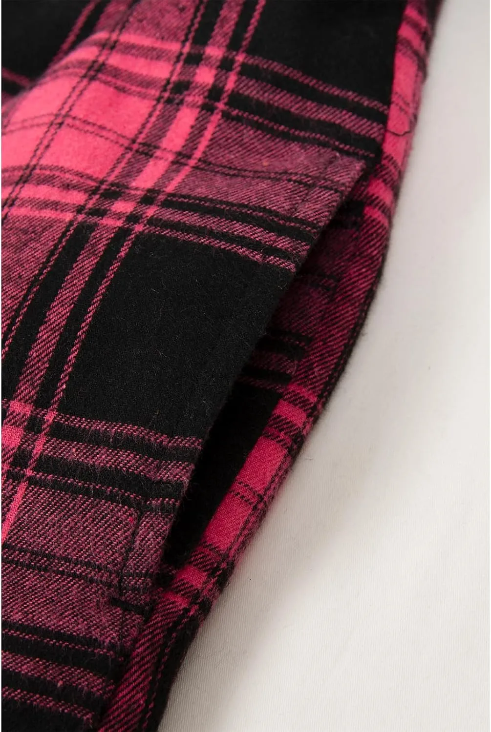 ZENTHACE Toddlers and Kids Boys Girls Sherpa Lined Snap Flannel Shirt Jacket,Cozy Plaid Flannel Shacket (Gender-Neutral)