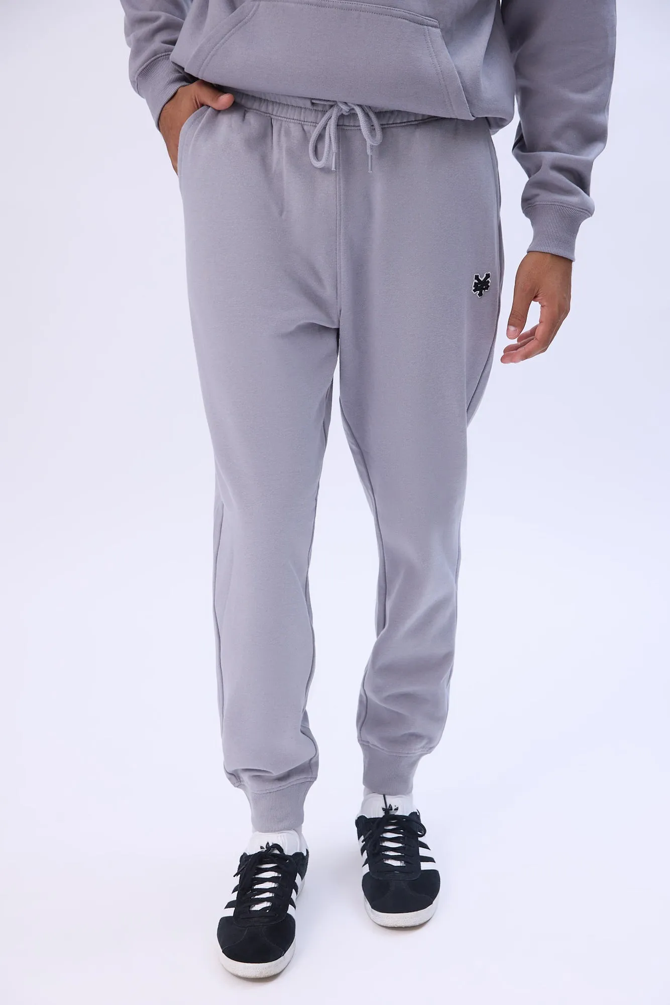 Zoo York Mens Embroidered Logo Fleece Jogger