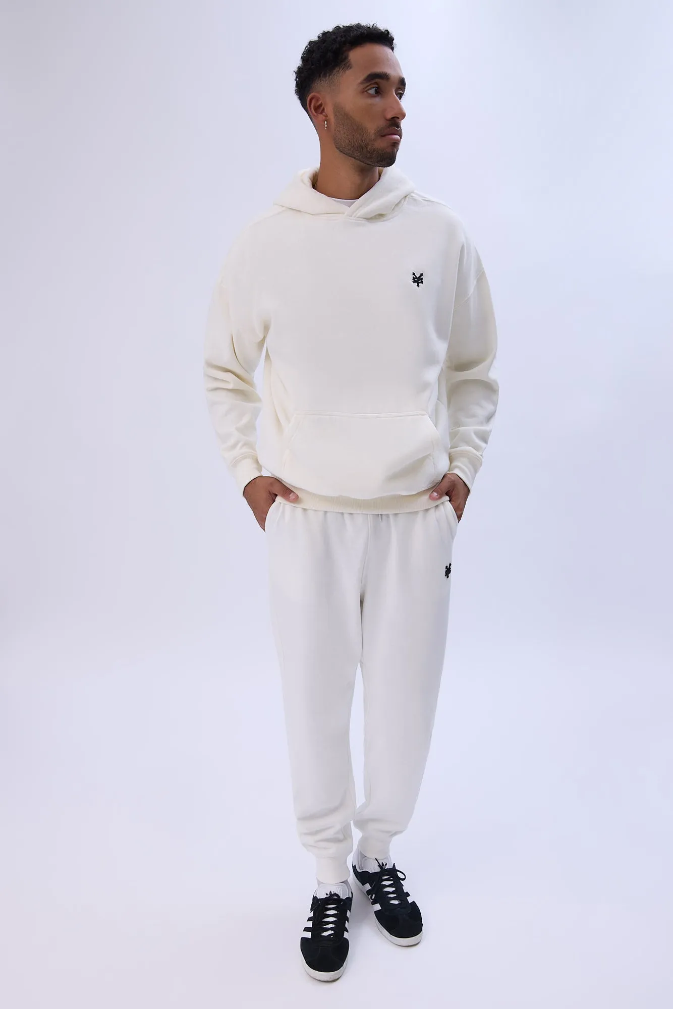 Zoo York Mens Embroidered Logo Fleece Jogger
