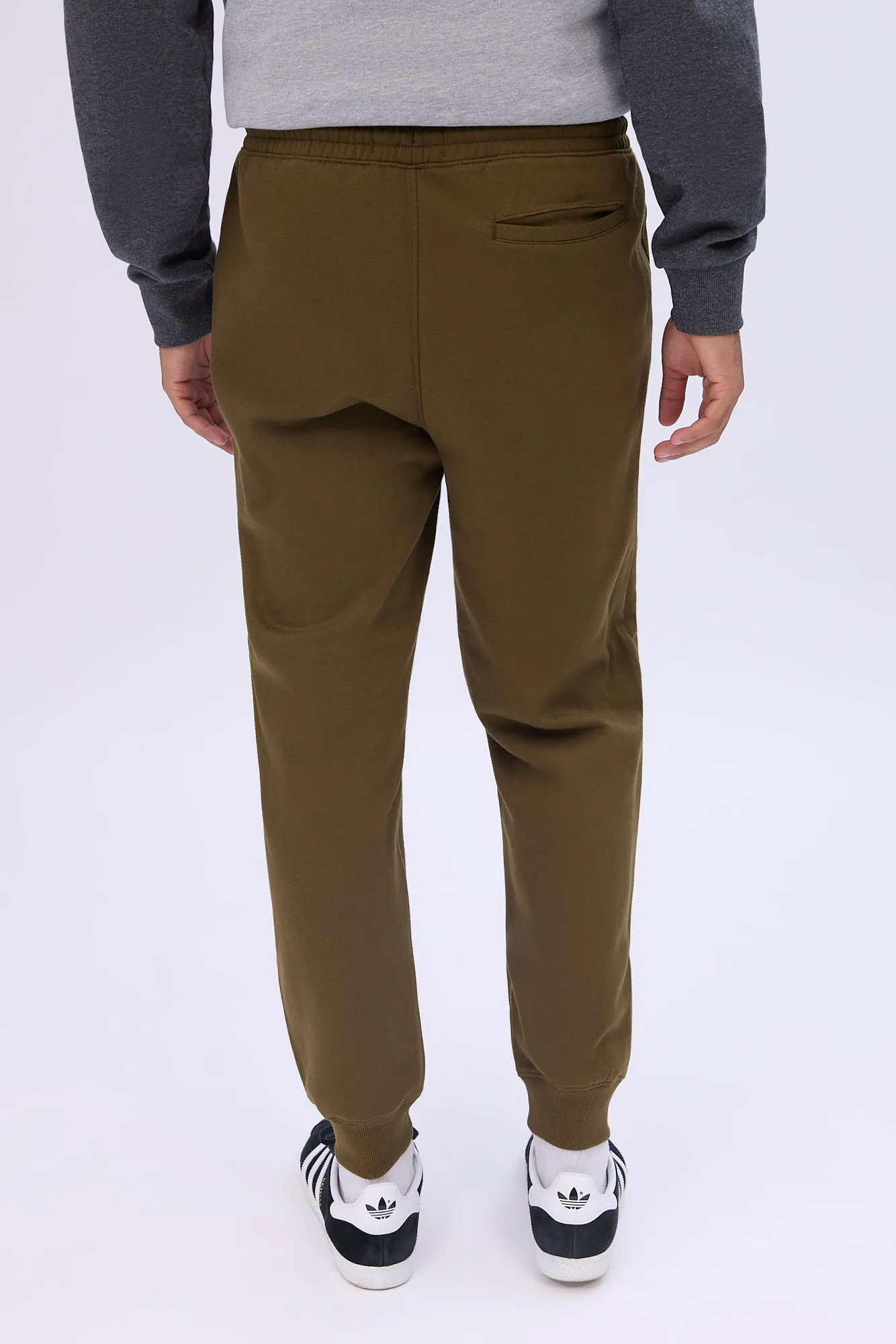 Zoo York Mens Embroidered Logo Fleece Jogger