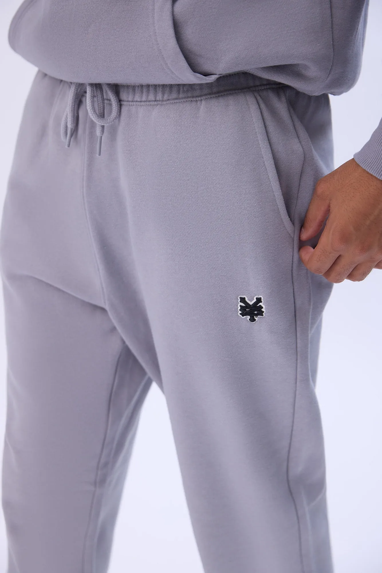 Zoo York Mens Embroidered Logo Fleece Jogger