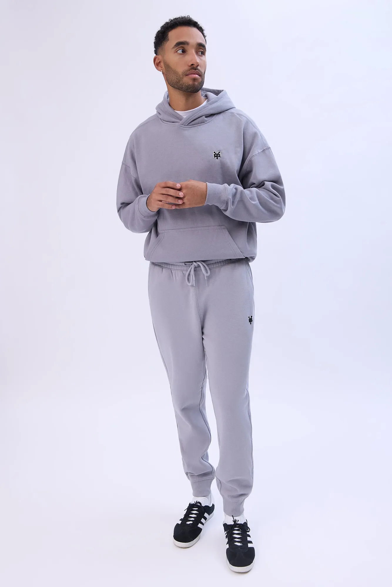 Zoo York Mens Embroidered Logo Fleece Jogger