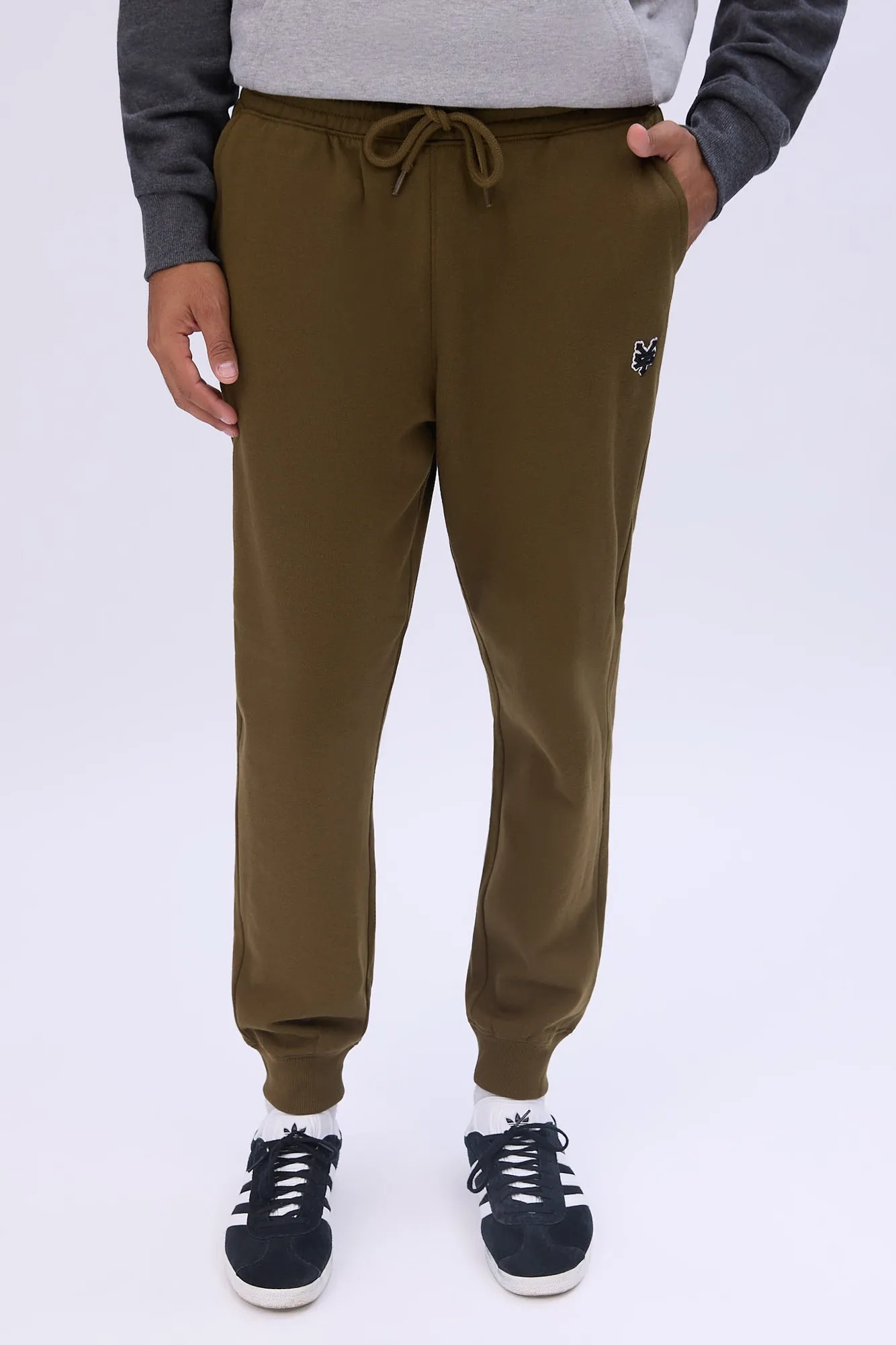 Zoo York Mens Embroidered Logo Fleece Jogger