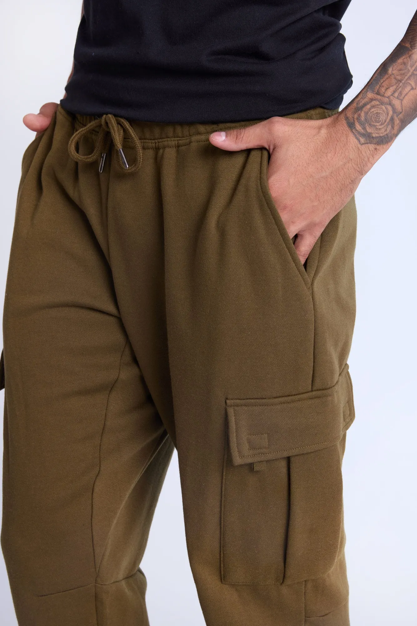 Zoo York Mens Fleece Cargo Pant