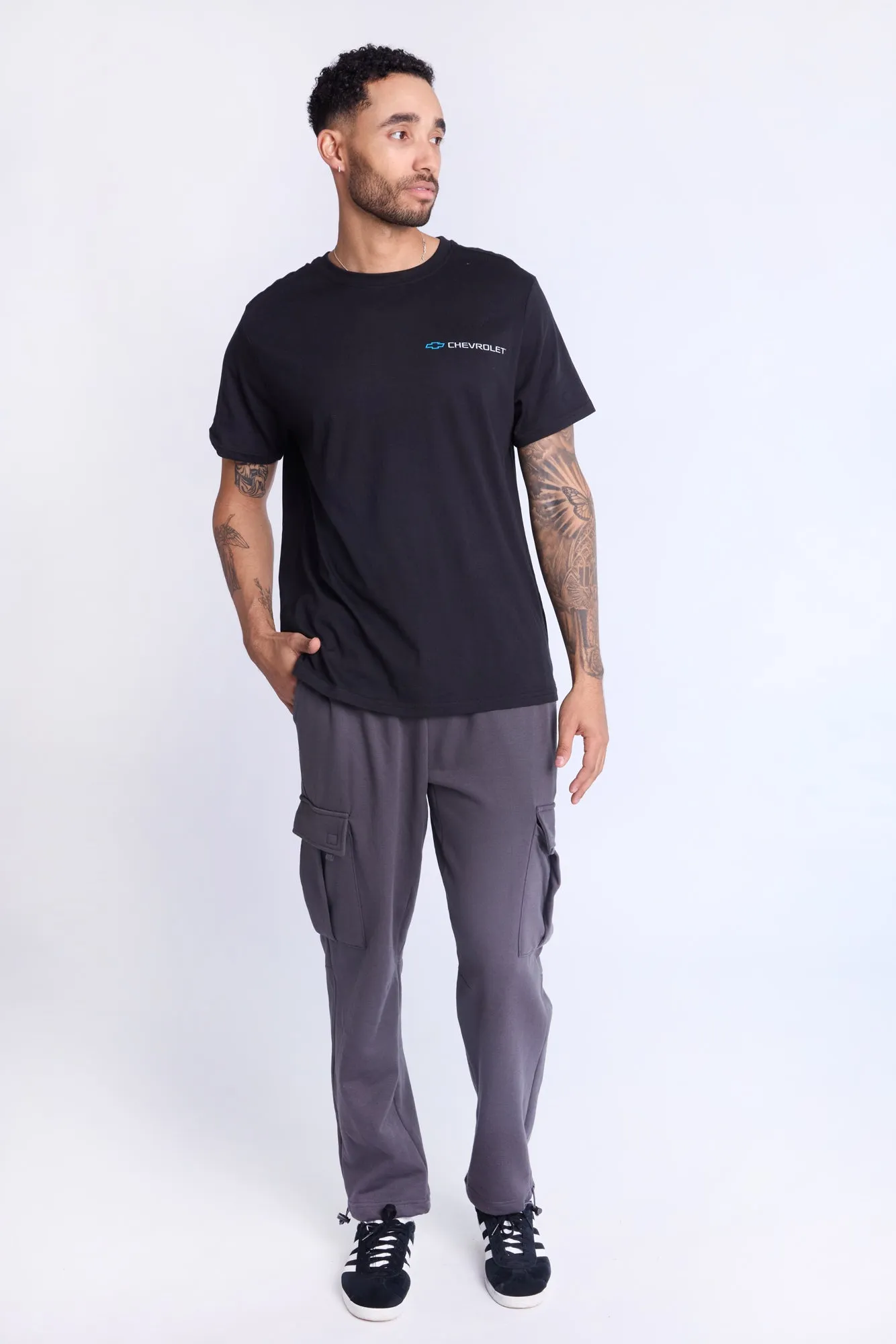 Zoo York Mens Fleece Cargo Pant